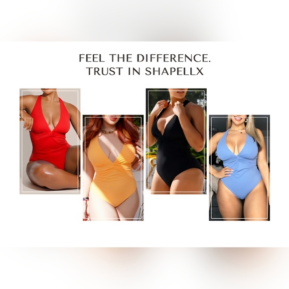 SHAPELLX Women's One Piece Swimsuit #882 - Picture 14 of 14